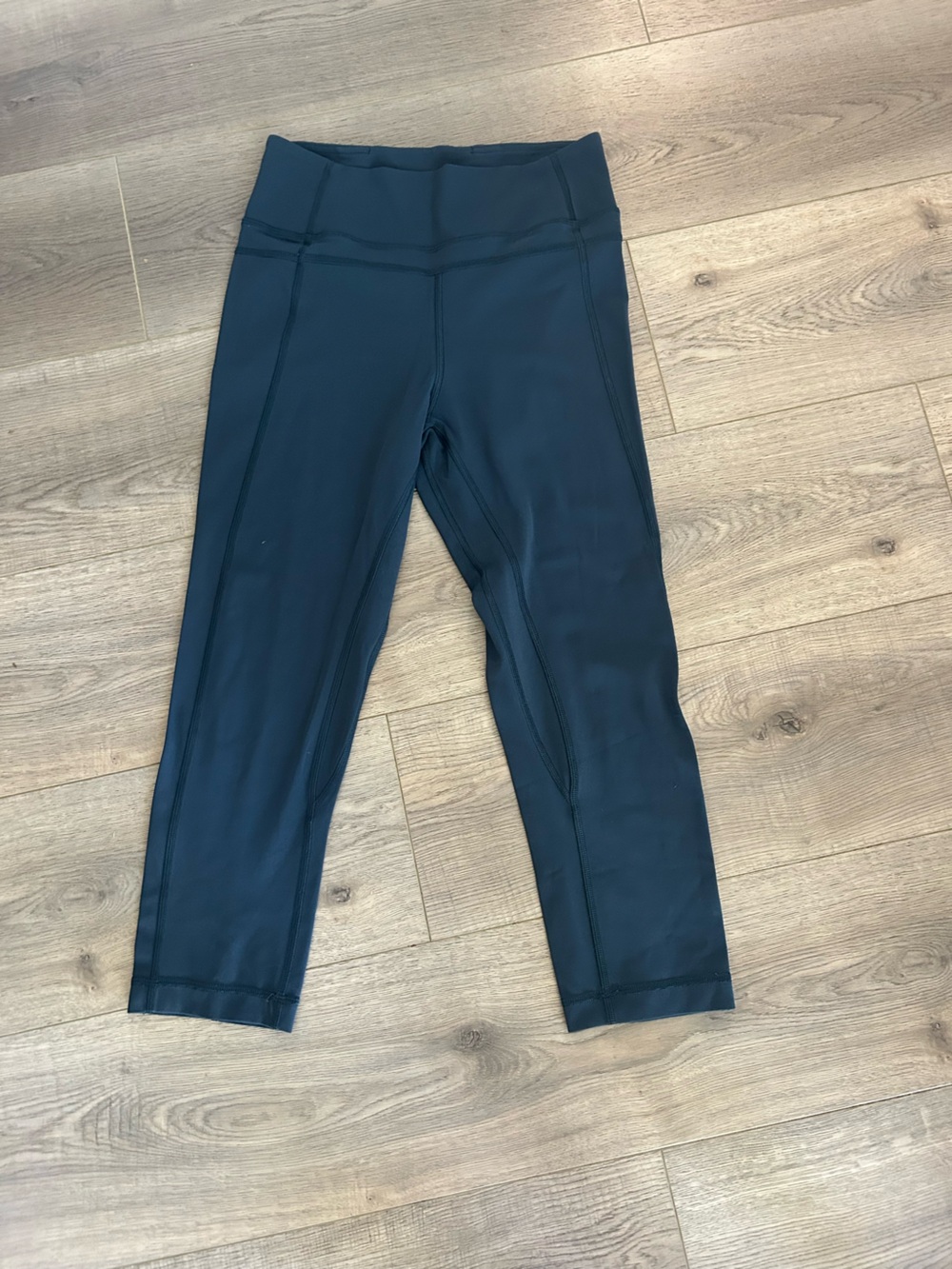 lululemon athletica Navy High-Rise Cropped Leggings
